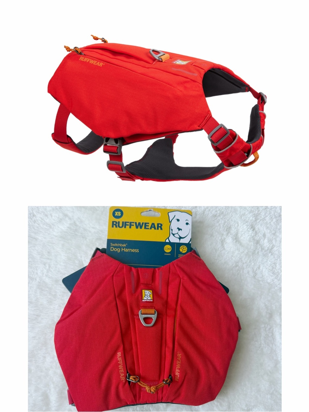 Ruffwear Switchbak Dog Harness Harness With Pockets size XS NWT